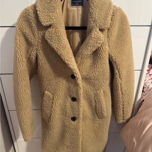 Abercrombie & Fitch Tan Coat
